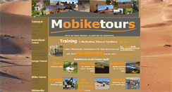 Desktop Screenshot of mobiketours.de